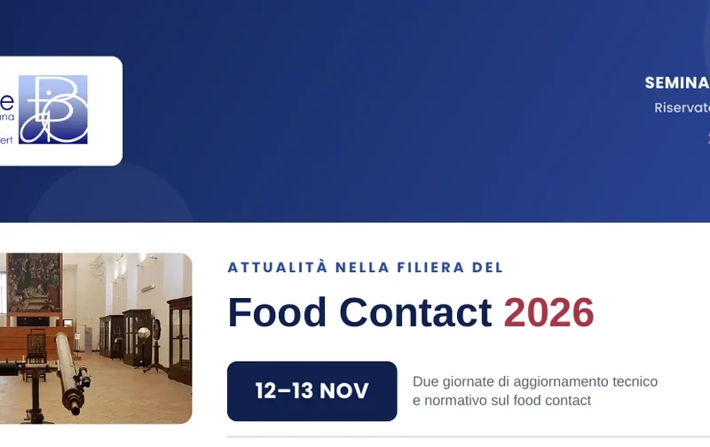 Free AIBO-FCE seminar "Current issues in the food contact supply chain 2026", 12-13 November